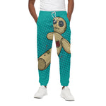 Voodoo Doll Print Cotton Pants