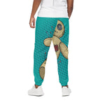 Voodoo Doll Print Cotton Pants