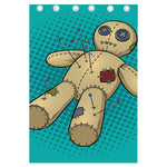Voodoo Doll Print Curtain