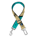 Voodoo Doll Print Dog Seat Belt