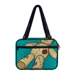 Voodoo Doll Print Double Strap Bible Bag