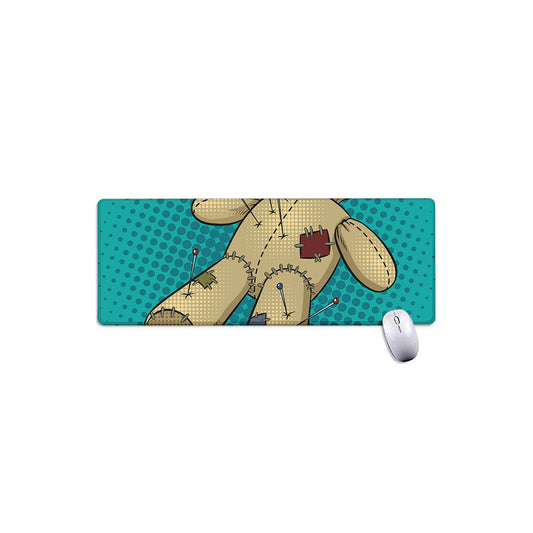 Voodoo Doll Print Extended Mouse Pad