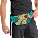 Voodoo Doll Print Fanny Pack