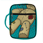 Voodoo Doll Print Front Pocket Bible Bag