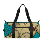 Voodoo Doll Print Gym Bag