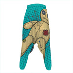 Voodoo Doll Print Hammer Pants