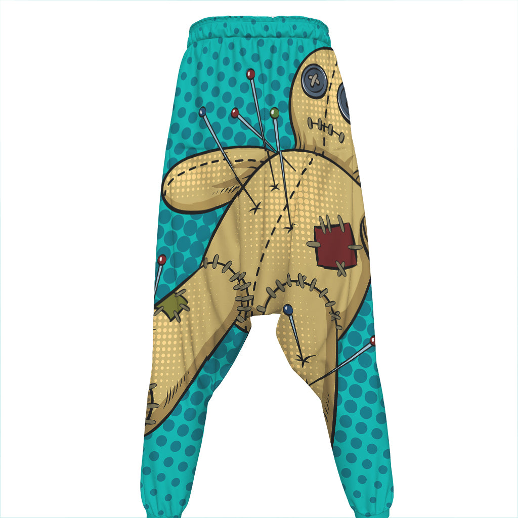 Voodoo Doll Print Hammer Pants