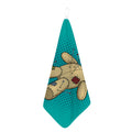Voodoo Doll Print Hand Towel