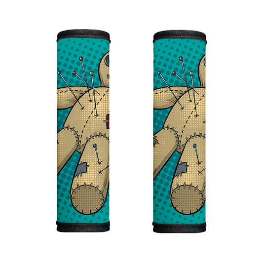 Voodoo Doll Print Handle Covers