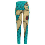 Voodoo Doll Print High-Waisted Pocket Leggings