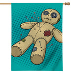Voodoo Doll Print House Flag