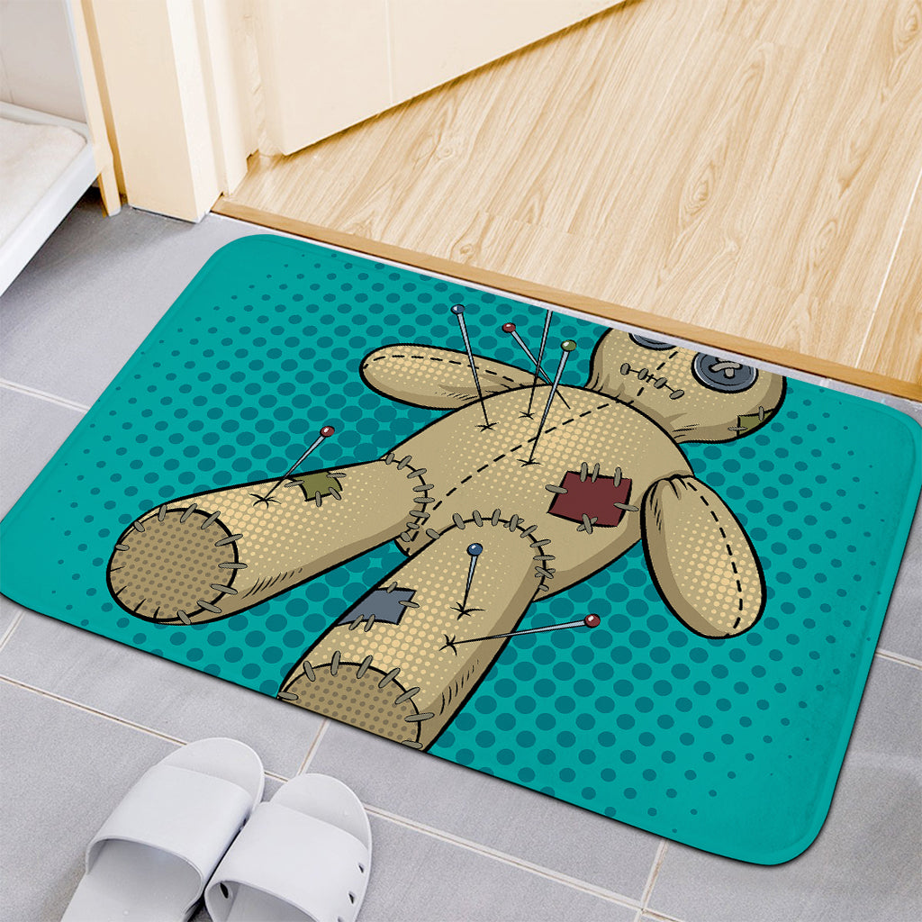 Voodoo Doll Print Indoor Door Mat