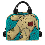 Voodoo Doll Print Insulated Lunch Bag