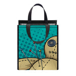 Voodoo Doll Print Insulated Lunch Tote