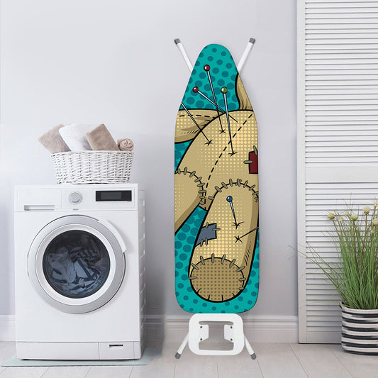 Voodoo Doll Print Ironing Board Cover