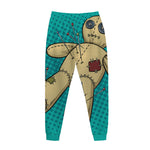 Voodoo Doll Print Jogger Pants