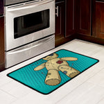 Voodoo Doll Print Kitchen Mat