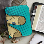 Voodoo Doll Print Leather Bible Cover