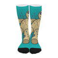 Voodoo Doll Print Long Socks