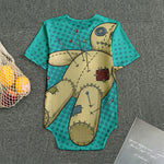 Voodoo Doll Print Men's Bodysuit