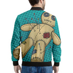 Voodoo Doll Print Men's Bomber Jacket