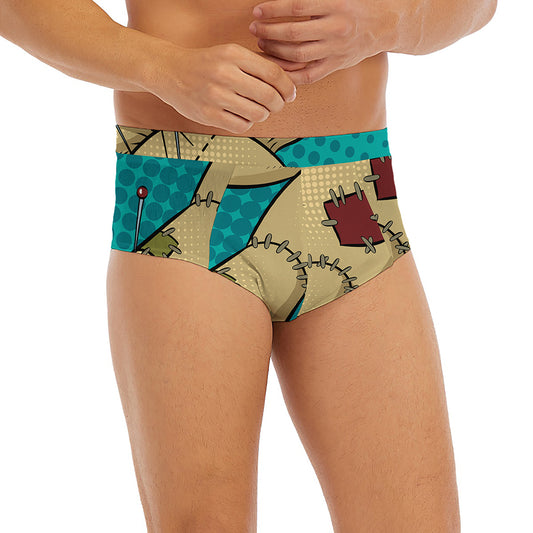 Voodoo Doll Print Men's Briefs