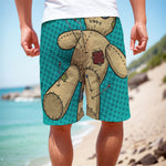 Voodoo Doll Print Men's Cargo Shorts