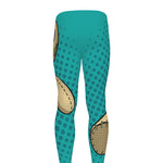 Voodoo Doll Print Men's leggings