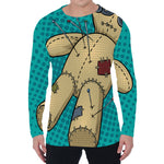 Voodoo Doll Print Men's Long Sleeve T-Shirt