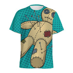 Voodoo Doll Print Men's Sports T-Shirt