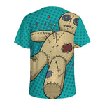 Voodoo Doll Print Men's Sports T-Shirt