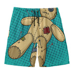 Voodoo Doll Print Men's Swim Trunks