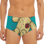 Voodoo Doll Print Men's Triangle Swim Briefs