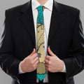 Voodoo Doll Print Necktie