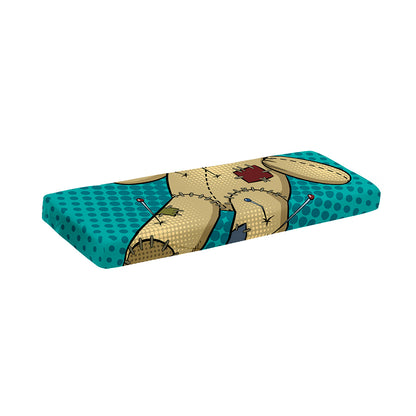 Voodoo Doll Print Piano Keyboard Cover