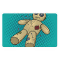 Voodoo Doll Print Polyester Doormat