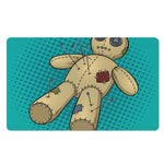 Voodoo Doll Print Polyester Doormat