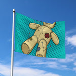 Voodoo Doll Print Polyester Flag