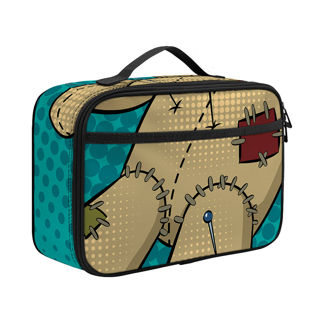 Voodoo Doll Print Portable Lunch Bag