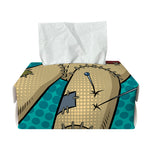 Voodoo Doll Print Rectangle Tissue Box Cover
