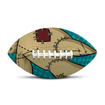 Voodoo Doll Print Rugby Ball