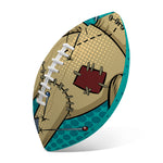 Voodoo Doll Print Rugby Ball