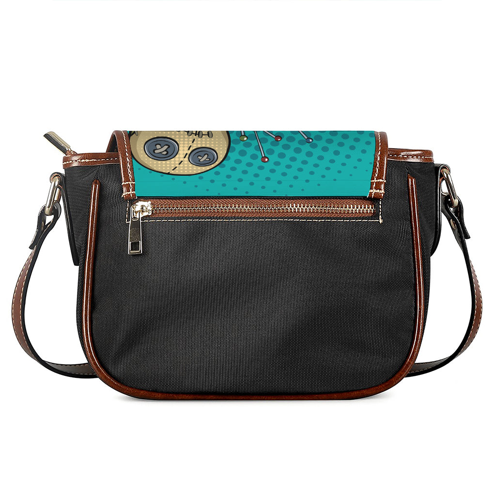 Voodoo Doll Print Saddle Bag