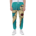 Voodoo Doll Print Scuba Joggers