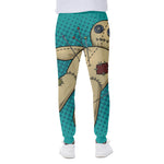 Voodoo Doll Print Scuba Joggers
