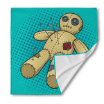 Voodoo Doll Print Silk Bandana