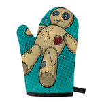 Voodoo Doll Print Single Oven Mitt