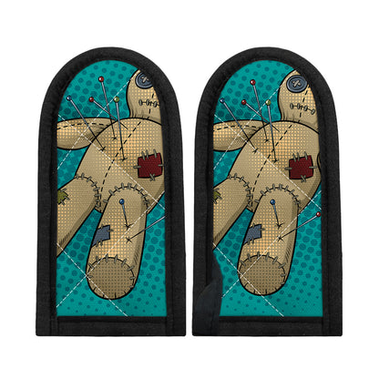 Voodoo Doll Print Skillet Handle Cover