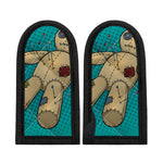 Voodoo Doll Print Skillet Handle Cover