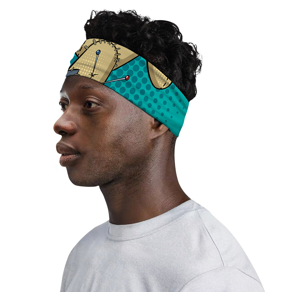 Voodoo Doll Print Sports Headband